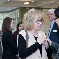 award winner with attendant